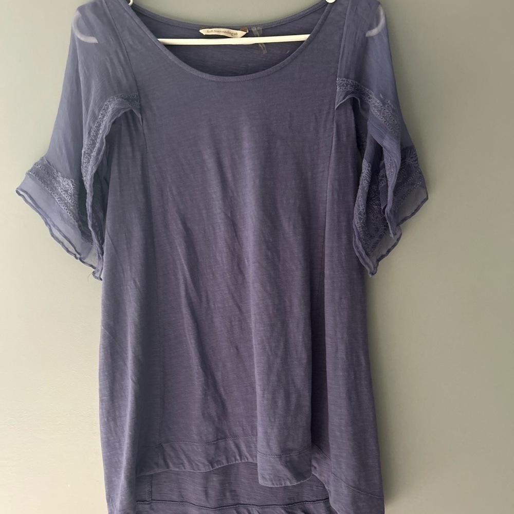 Soft Surroundings Small purple Tunic